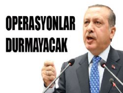 Terörle mücadelede kararlılık